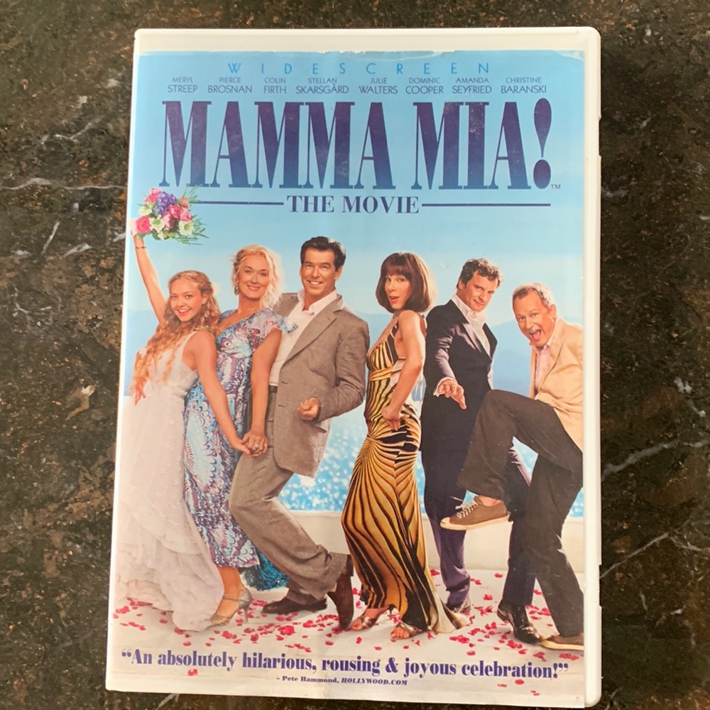Mamma Mia The Movie DVD